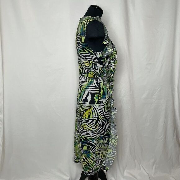 CQ By CQ Tiger Stripe Mesh Mini Dress - Women’s S - Picture 2 of 9